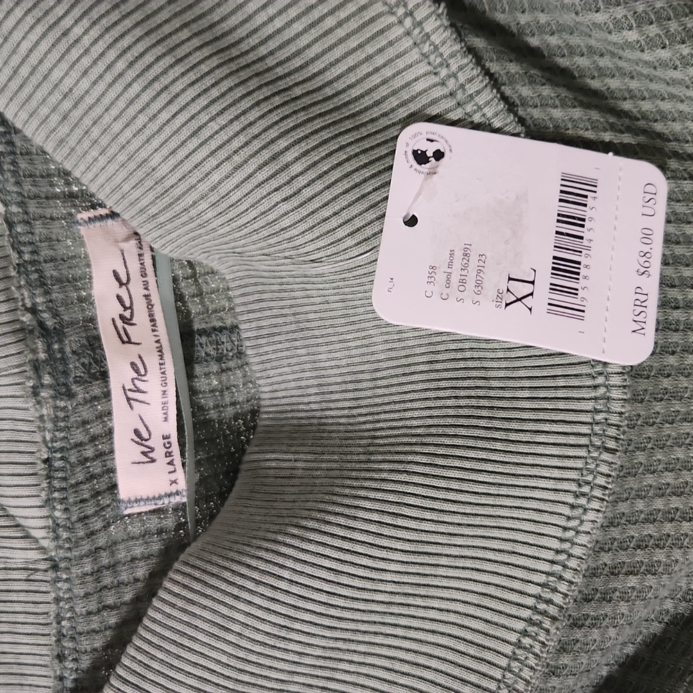 We The Free Close To You Waffle Knit Top - Picture 5 of 6